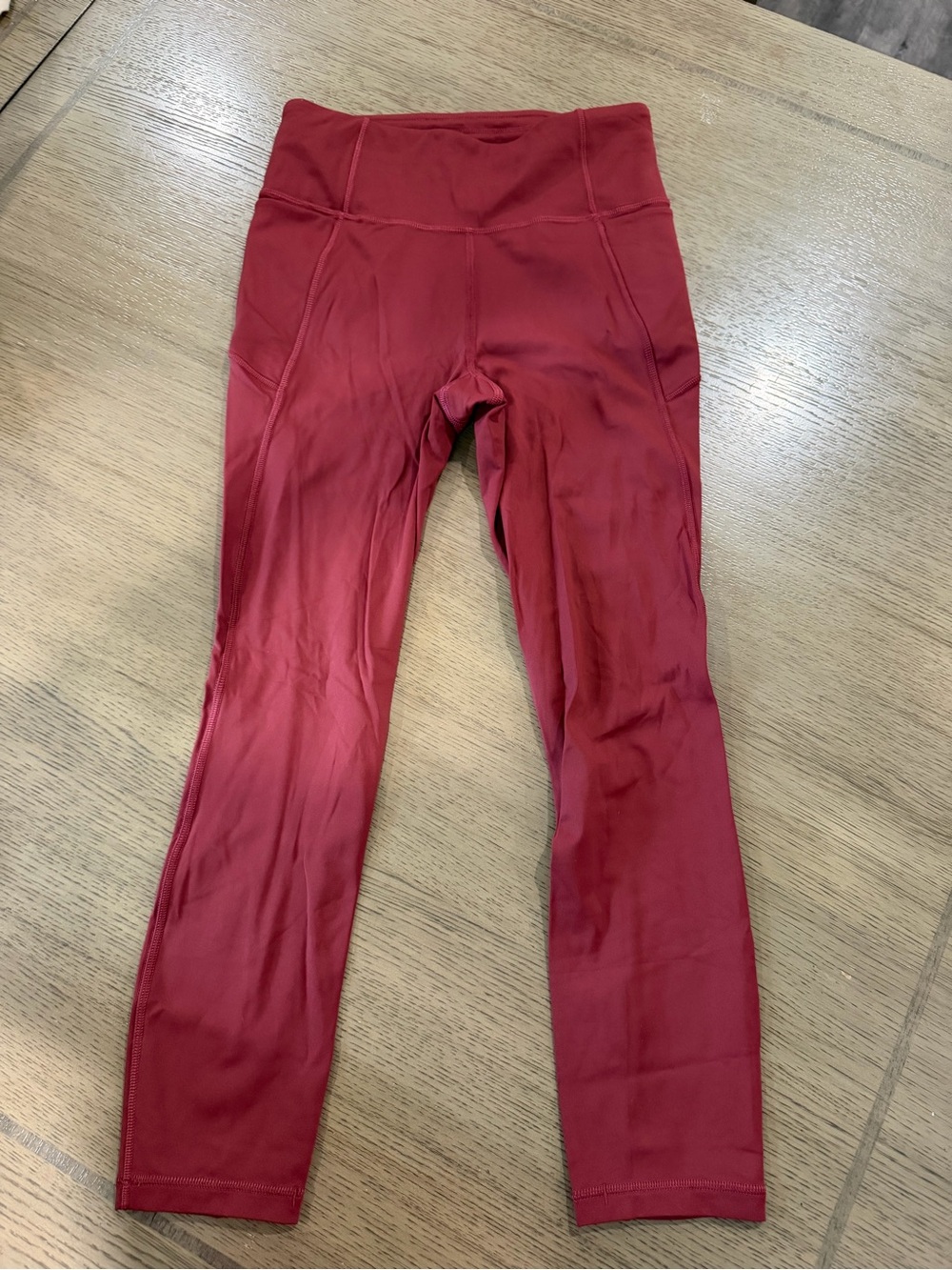 lululemon athletica Red High-Rise Performance Leggings - Picture 6 of 8
